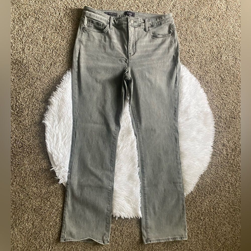 NYDJ Barbara Bootcut Jeans Lift Tuck Technology Womens Size 12‎